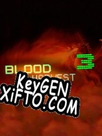 Регистрационный ключ к игре  Blood Harvest 3