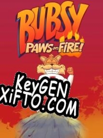 CD Key генератор для  Bubsy: Paws on Fire!