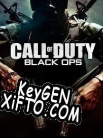 Генератор ключей (keygen)  Call of Duty: Black Ops
