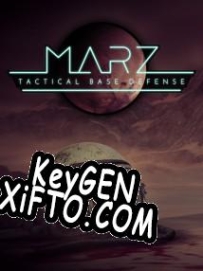 Регистрационный ключ к игре  MarZ: Tactical Base Defense