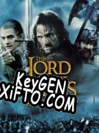 Генератор ключей (keygen)  The Lord of The Rings: The Two Towers