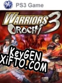 Генератор ключей (keygen)  Warriors Orochi 3