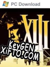 Регистрационный ключ к игре  XIII: Lost Identity