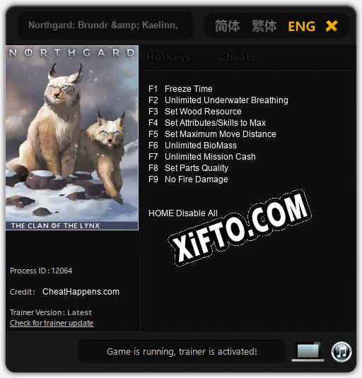 Northgard: Brundr & Kaelinn, Clan of the Lynx: Читы, Трейнер +9 [CheatHappens.com]