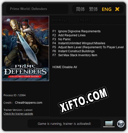 Трейнер для Prime World: Defenders [v1.0.9]