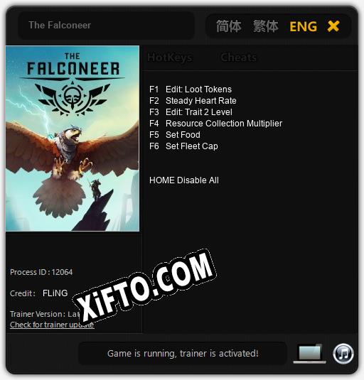 The Falconeer: Трейнер +6 [v1.2]