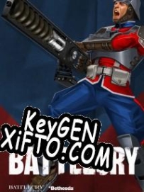 Регистрационный ключ к игре  Battlecry