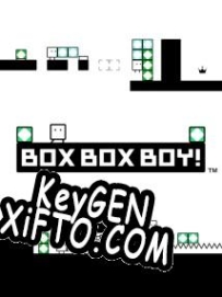 CD Key генератор для  BoxBoxBoy!