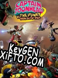 Регистрационный ключ к игре  Captain Toonhead vs the Punks from Outer Space