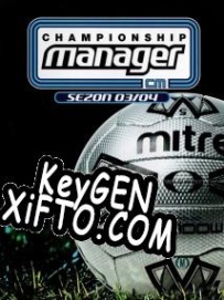 CD Key генератор для  Championship Manager 03-04