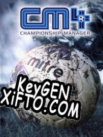 CD Key генератор для  Championship Manager 4