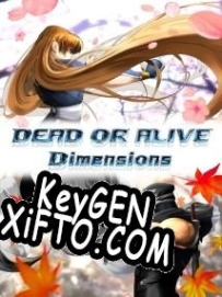 Регистрационный ключ к игре  Dead or Alive: Dimensions