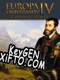 Генератор ключей (keygen)  Europa Universalis 4: Common Sense