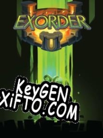 Регистрационный ключ к игре  Exorder