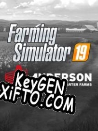 Регистрационный ключ к игре  Farming Simulator 19: Anderson Group