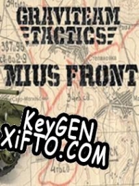 Регистрационный ключ к игре  Graviteam Tactics: Mius-Front
