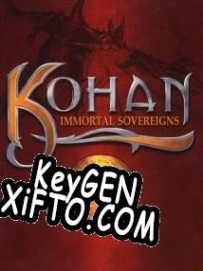 Kohan: Immortal Sovereigns генератор серийного номера