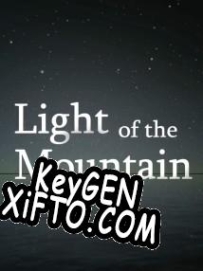 Генератор ключей (keygen)  Light of the Mountain