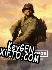Регистрационный ключ к игре  Medal of Honor: Above and Beyond