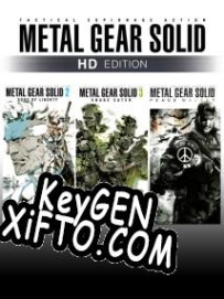 CD Key генератор для  Metal Gear Solid HD Collection