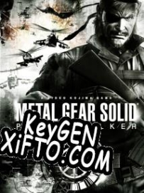 Регистрационный ключ к игре  Metal Gear Solid: Peace Walker