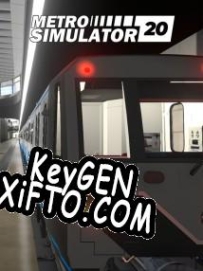 Регистрационный ключ к игре  Metro Simulator