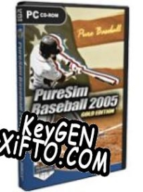 Генератор ключей (keygen)  PureSim Baseball 2005