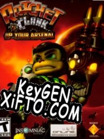 CD Key генератор для  Ratchet & Clank: Up Your Arsenal