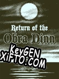 Регистрационный ключ к игре  Return of the Obra Dinn