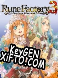 Rune Factory 3: A Fantasy Harvest Moon генератор ключей