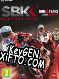 Регистрационный ключ к игре  SBK Generations