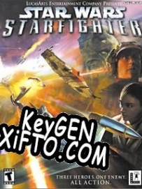 Регистрационный ключ к игре  Star Wars Starfighter