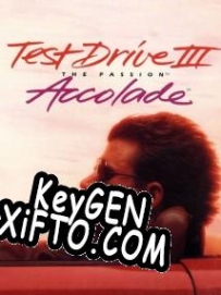 Генератор ключей (keygen)  Test Drive 3: The Passion