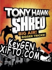 Tony Hawk: Shred генератор серийного номера