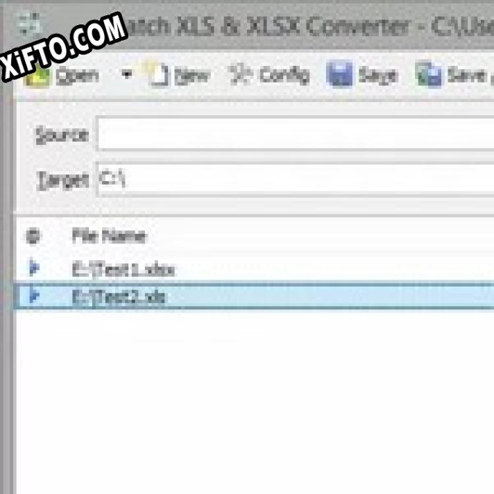Ключ активации для Batch XLS and XLSX Converter