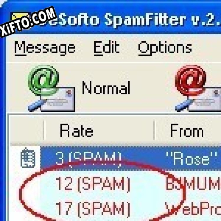 Генератор ключей (keygen)  DeSofto SpamFilter