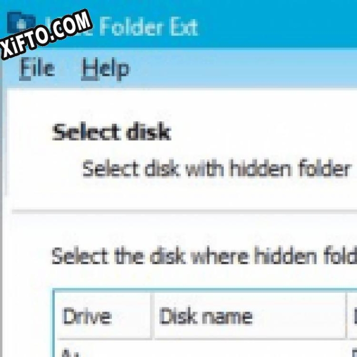 Hide Folder Ext Key генератор