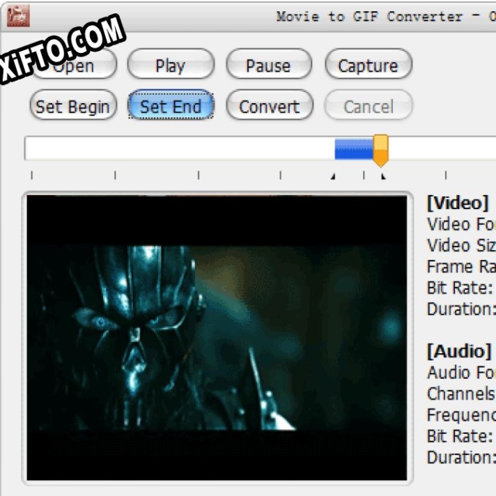 Генератор ключей (keygen)  Movie to GIF Converter