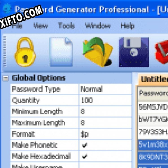 Ключ активации для Password Generator Professional