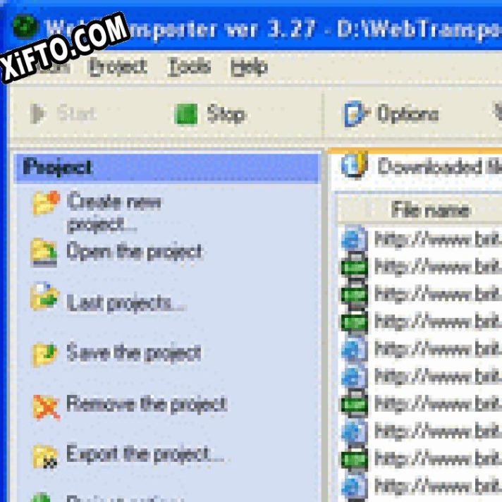 Генератор ключей (keygen)  WebTransporter