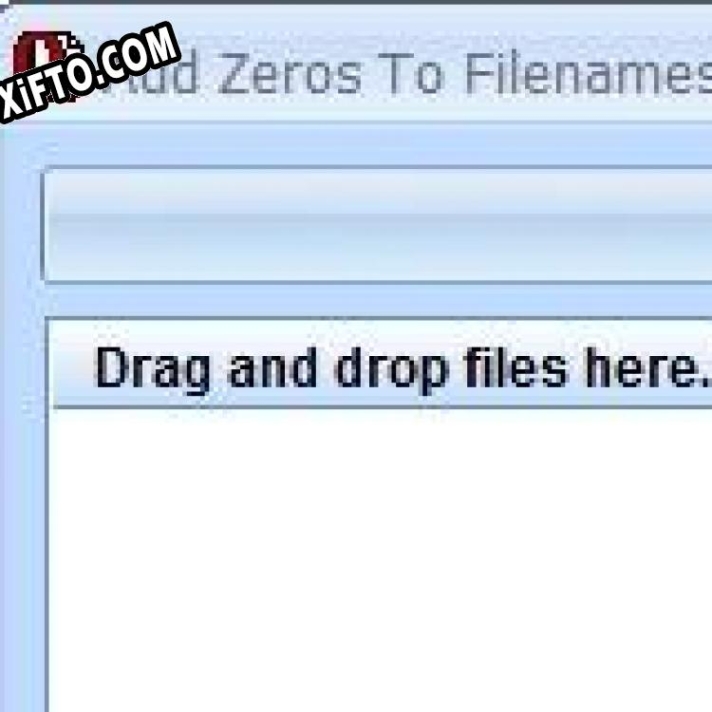 Русификатор для Add Zeros To Filenames