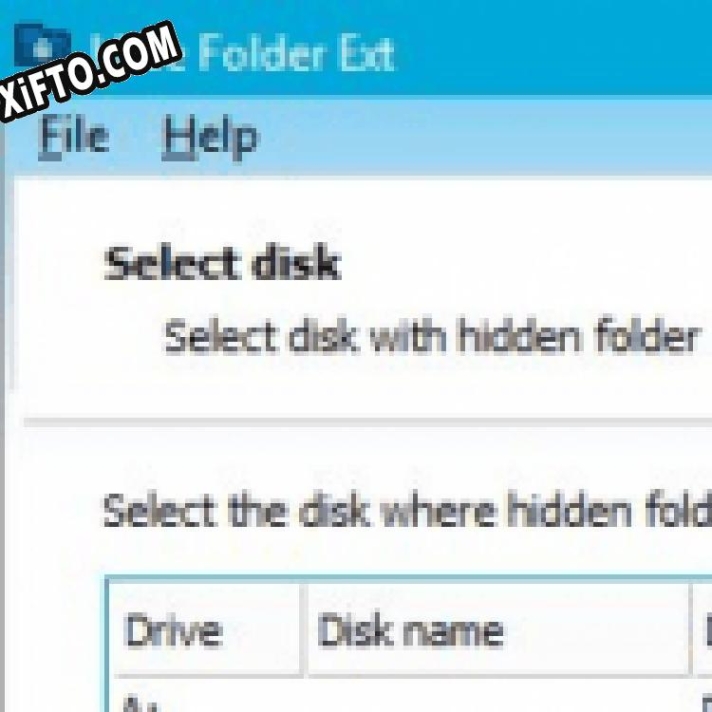 Русификатор для Hide Folder Ext