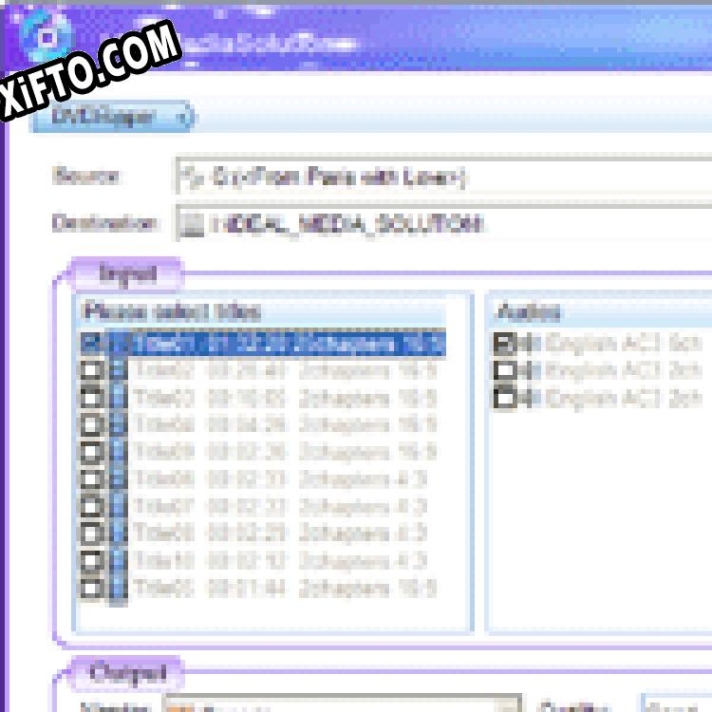 Русификатор для Ideal DVD Ripper