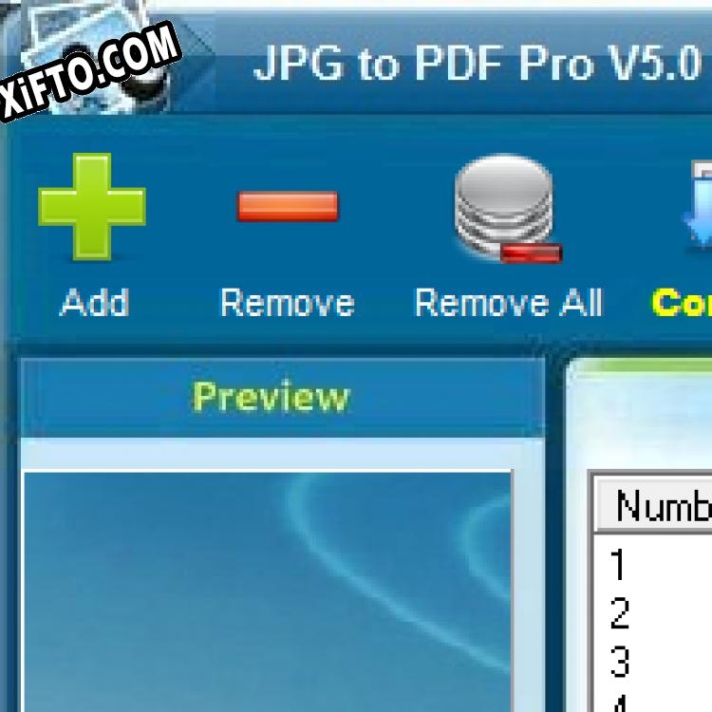 Русификатор для JPG to PDF Converter Pro