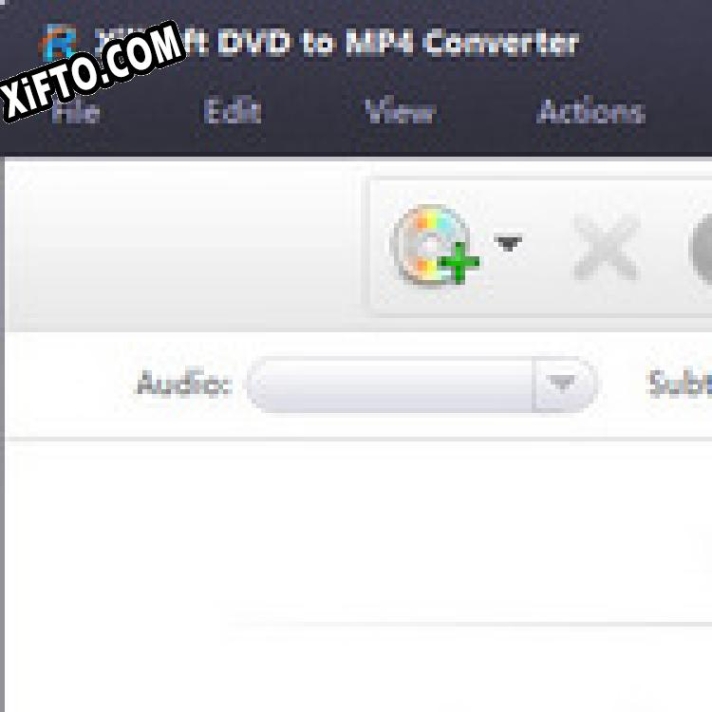 Русификатор для Xilisoft DVD to MP4 Converter