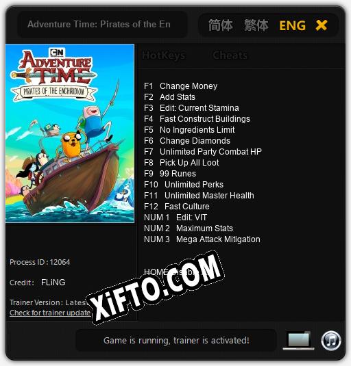 Adventure Time: Pirates of the Enchiridion: Читы, Трейнер +15 [FLiNG]
