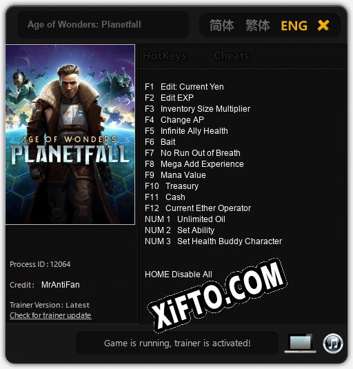 Age of Wonders: Planetfall: Читы, Трейнер +15 [MrAntiFan]