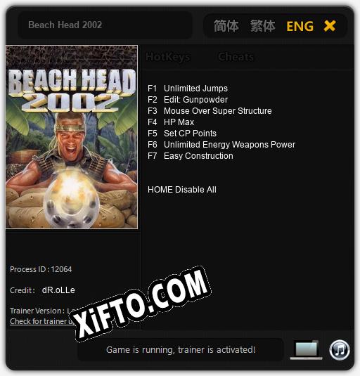 Трейнер для Beach Head 2002 [v1.0.4]