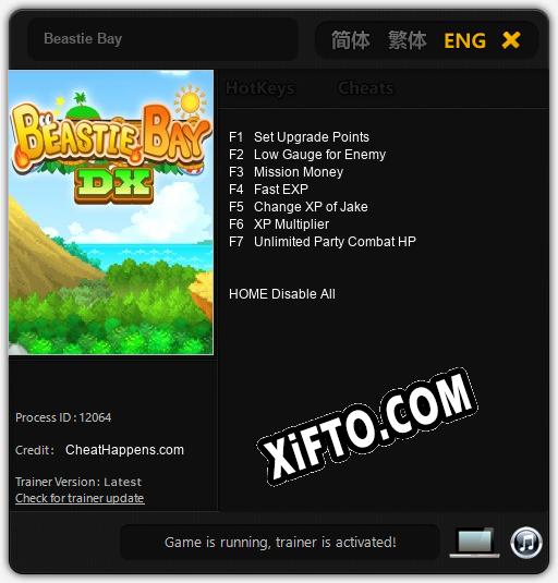 Трейнер для Beastie Bay [v1.0.7]