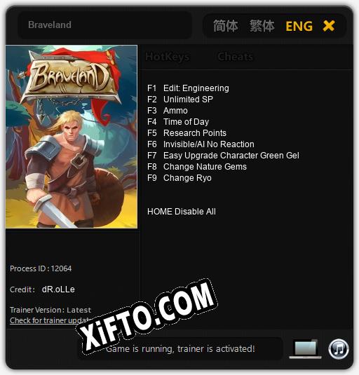 Braveland: ТРЕЙНЕР И ЧИТЫ (V1.0.95)